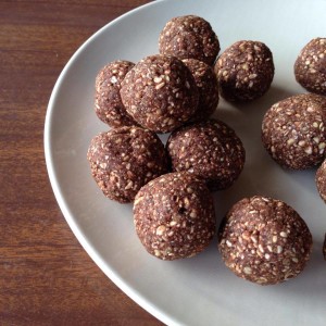 fruit nut energy balls